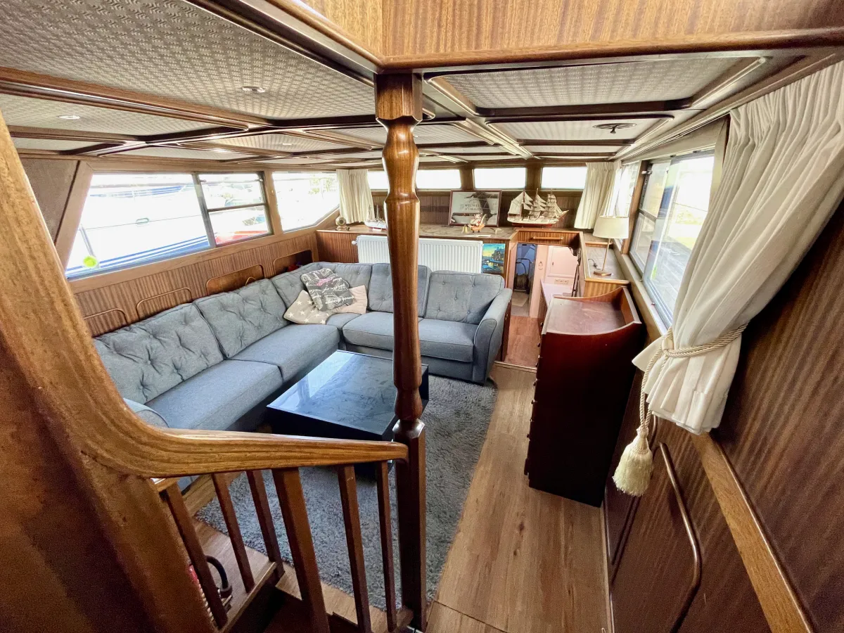 Staal Motorboot Motorjacht 1695